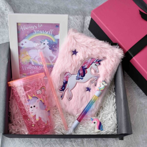 Unicorn theme gift hamper