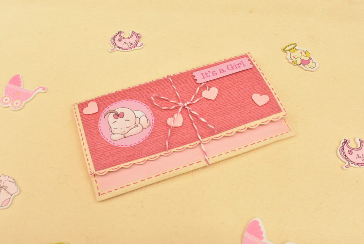 Baby Girl Envelope 1