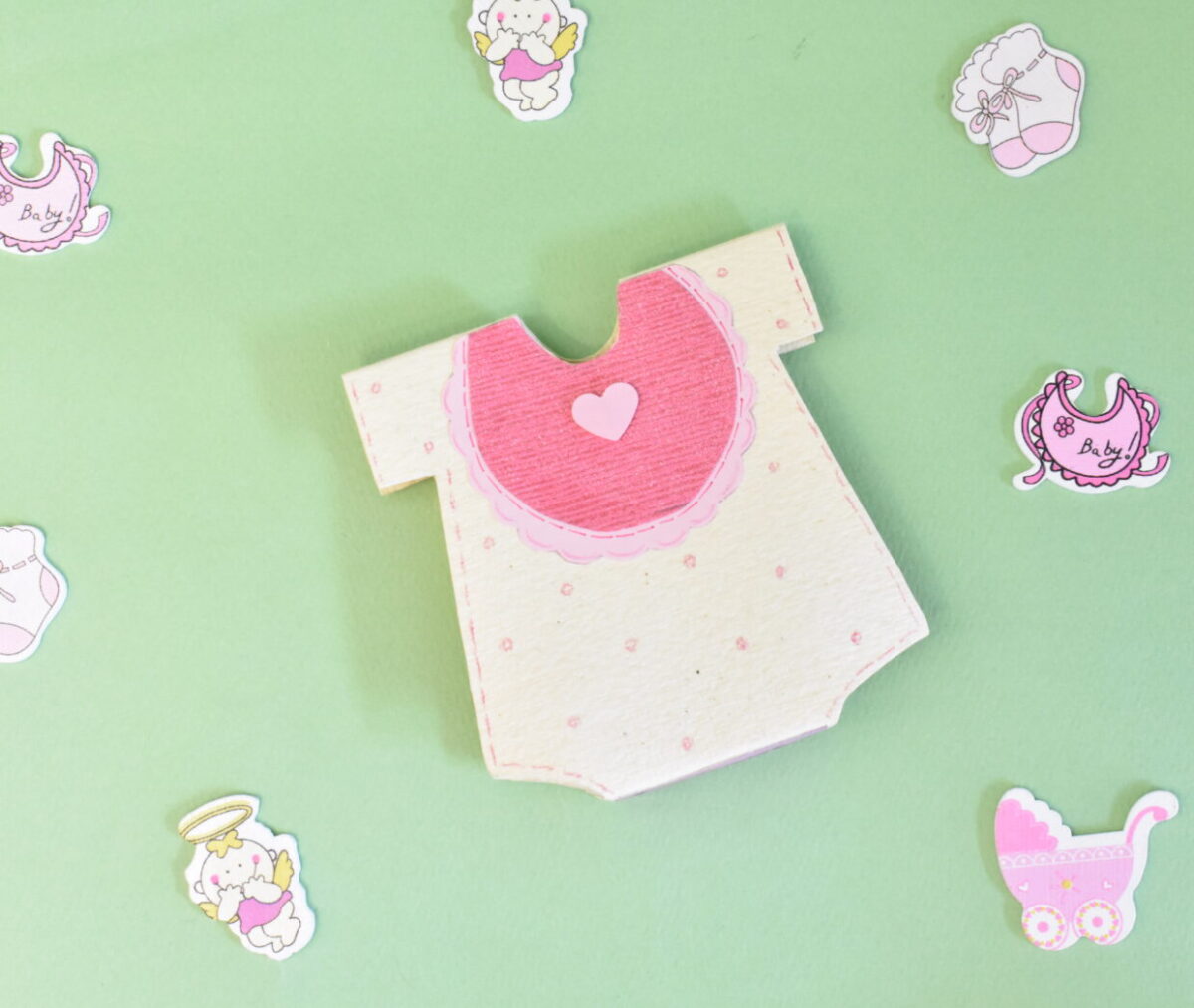 Baby Romper Envelope - Pink