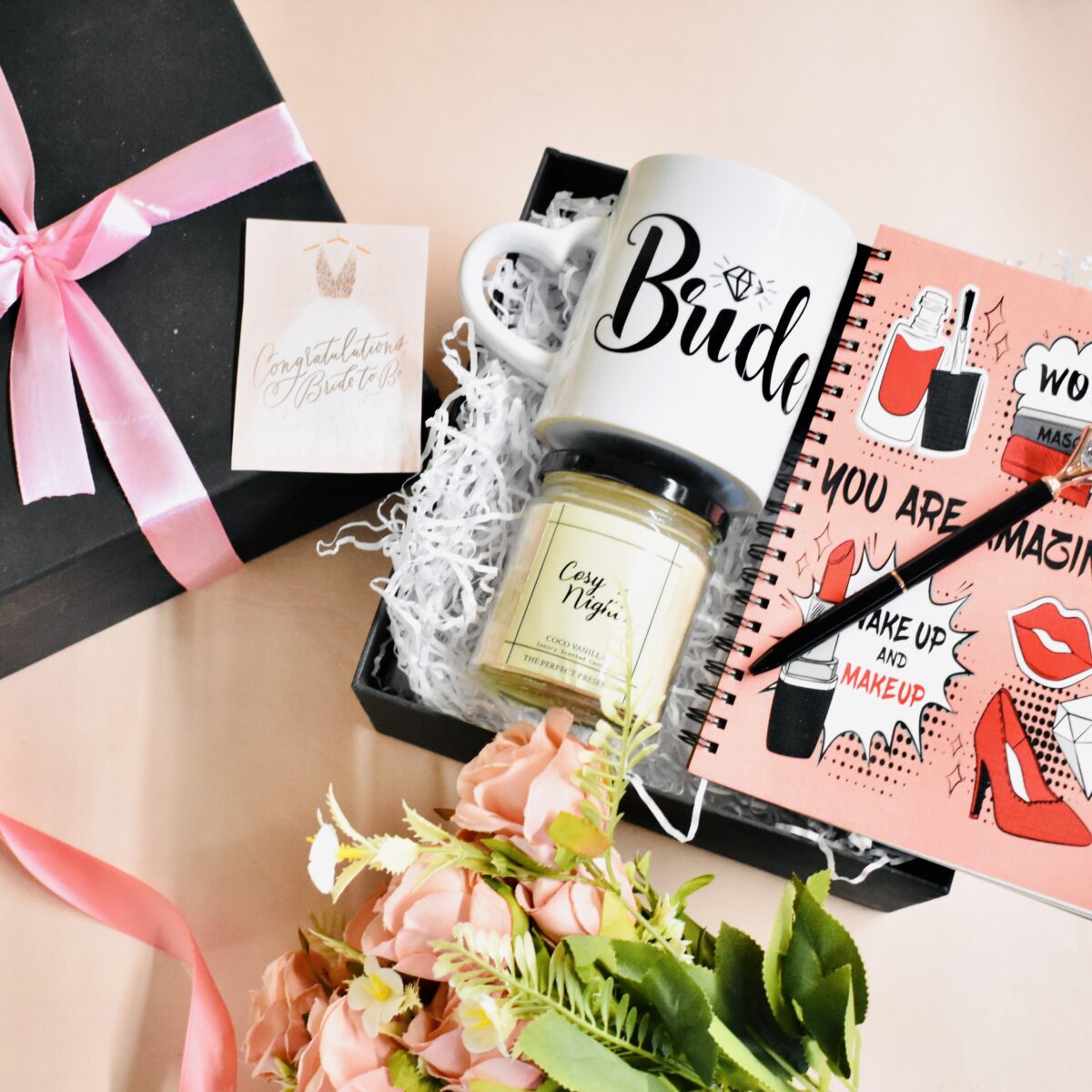 bride to be gift hamper