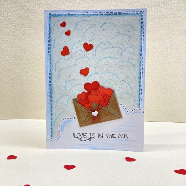 Romantic greeting card