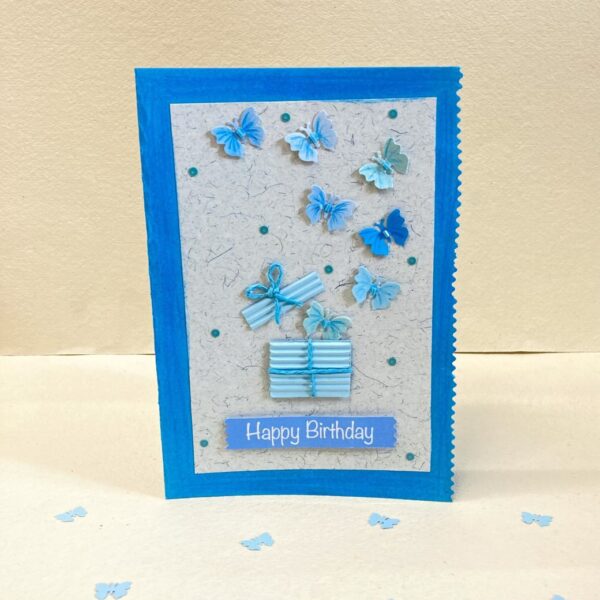 Butterfly birthday greeting card