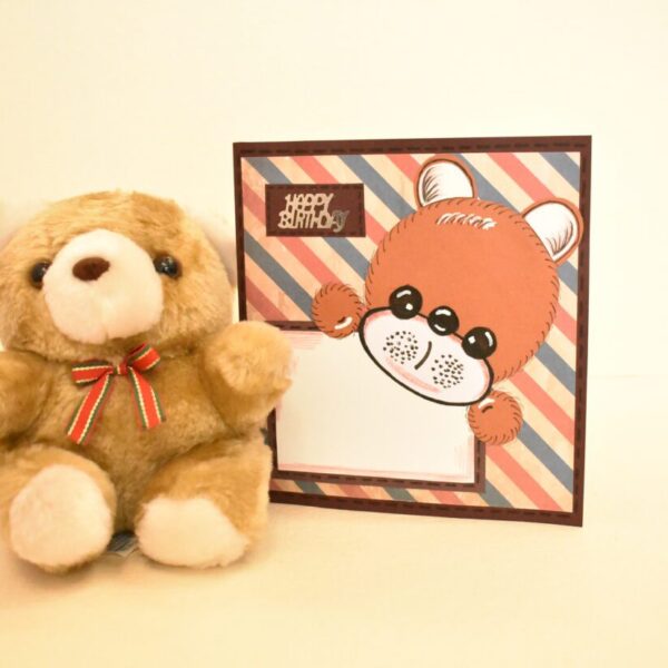 teddy greeting card