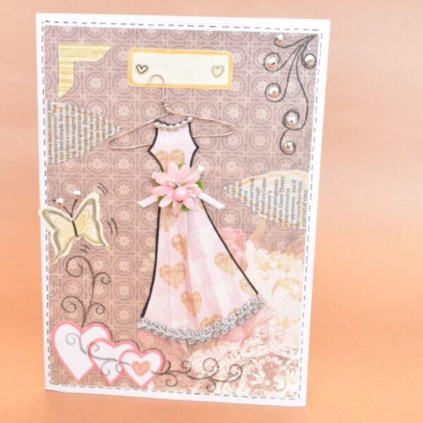 dress up greeting card