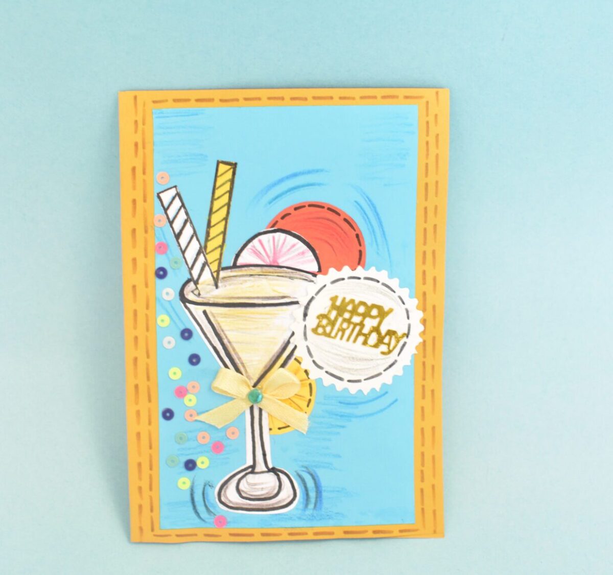 drinks greeting card