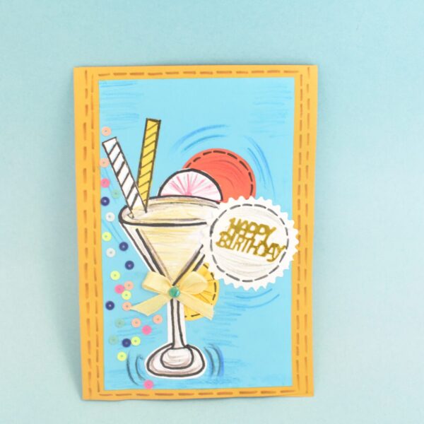 drinks greeting card