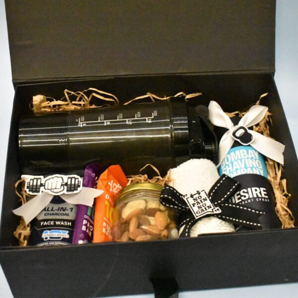 men gym gift hamper