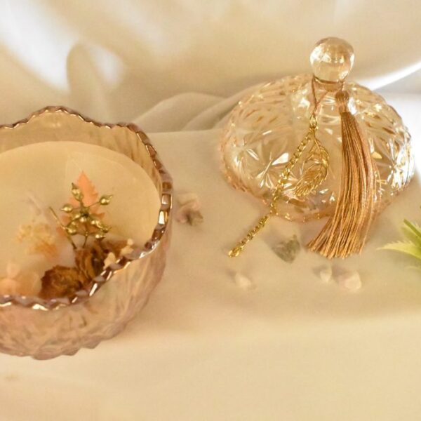 Luxury Bowl Candle with lid