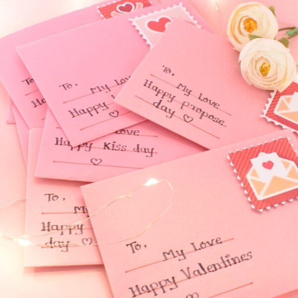 letters valentines week