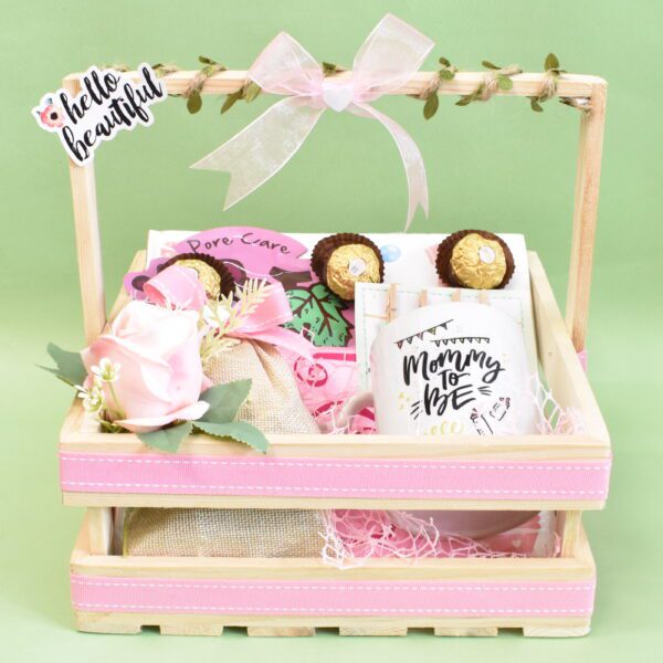 Mom Survival Kit New Mom Basket Gift Baby Shower Gift Mom Survival