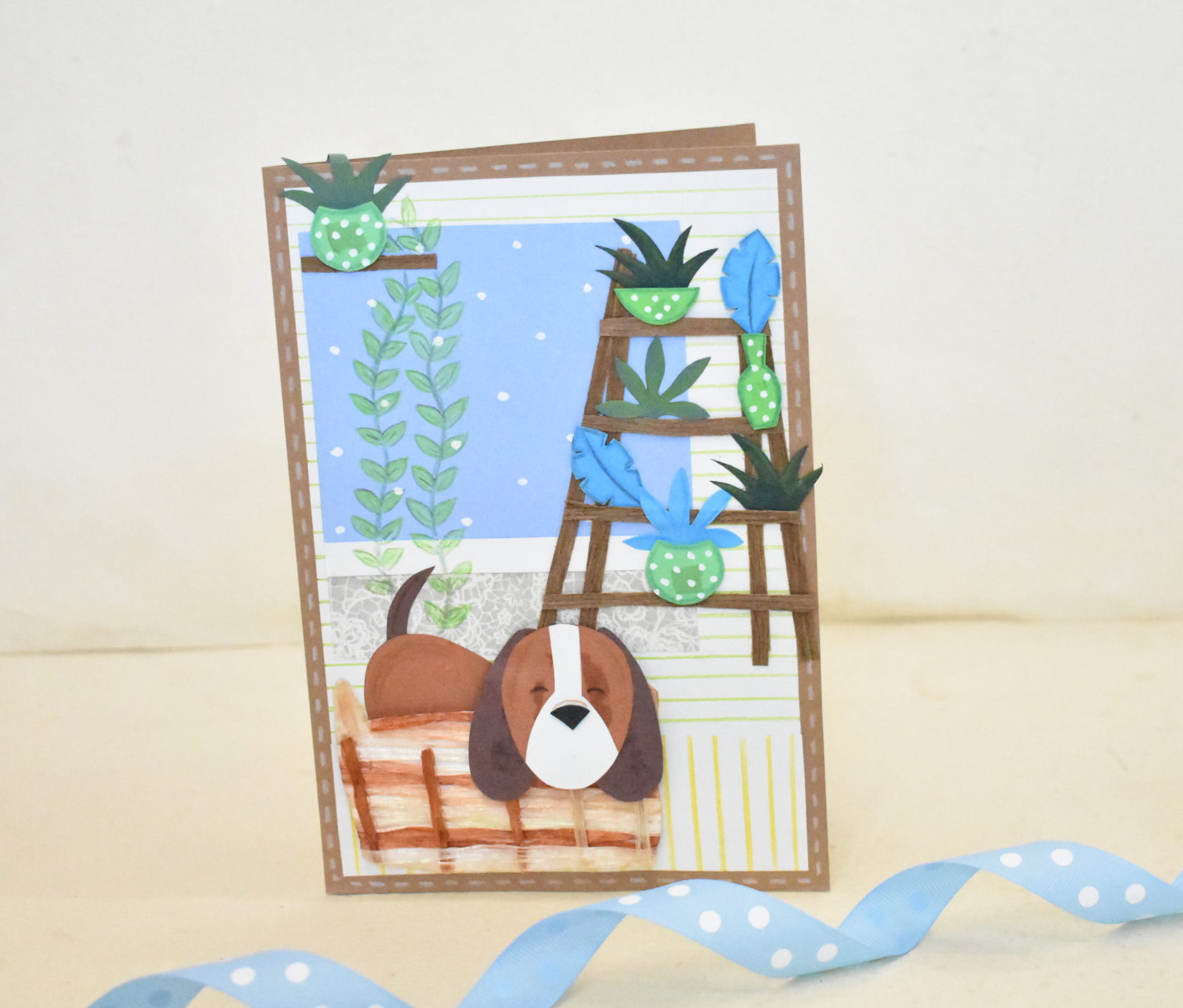 Paws & Relax Greeting Card