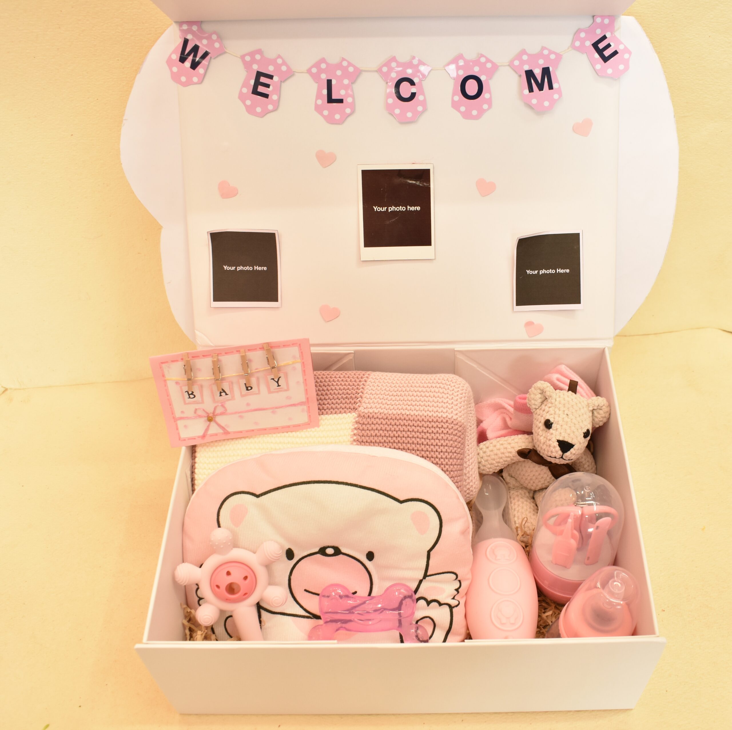 Pink Puff Cloud Hamper - Image 3