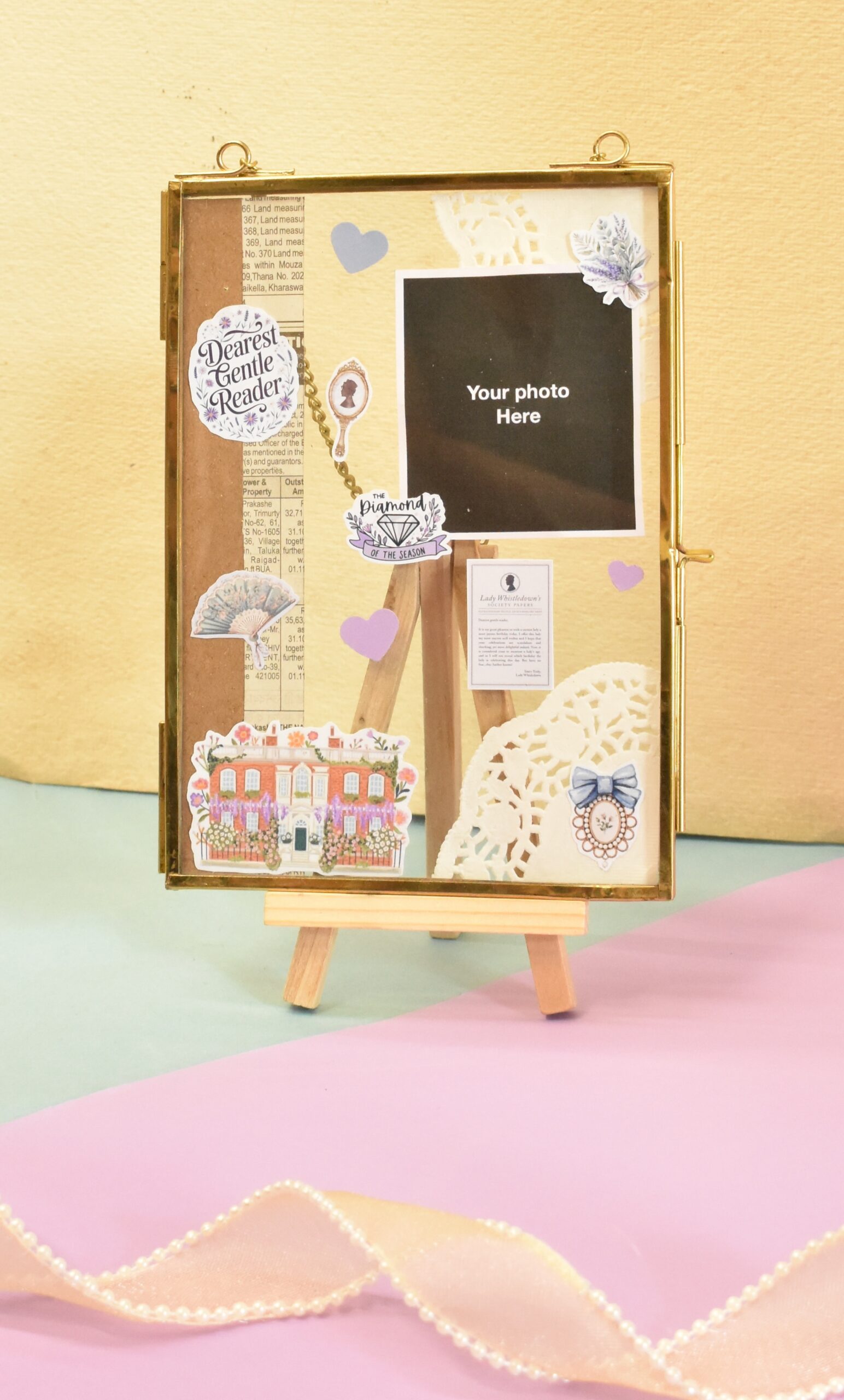 'Bridgerton' Glass Frame - Small